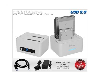Frisby FHD-U352S DUAL 2.5"/3.5" SATA HDD Docking S