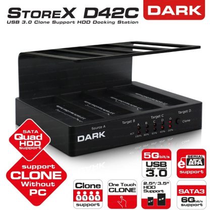 Dark DK AC DSD42C USB3.0 4lü Disk İstasyonu
