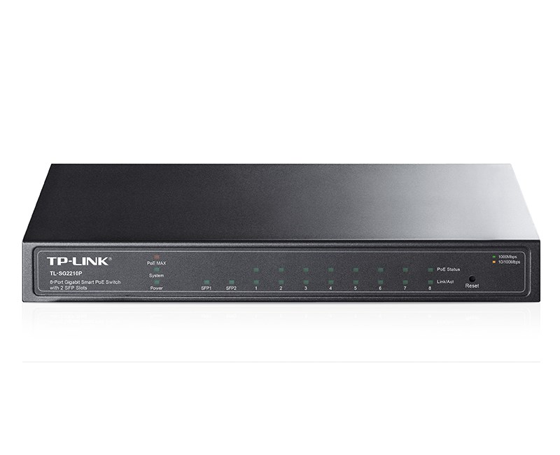 Tp-Link TL-SG2210P 10Port Gigabit 8Port PoE Switch fiyat Tp-Link TL-SG2210P 10Port Gigabit 8Port PoE Switch