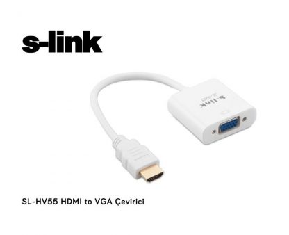 S-Link SL-HV55 HDMI to VGA Çevirici