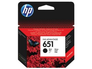 HP C2P10AE Siyah Mürekkep Kartuş (651)