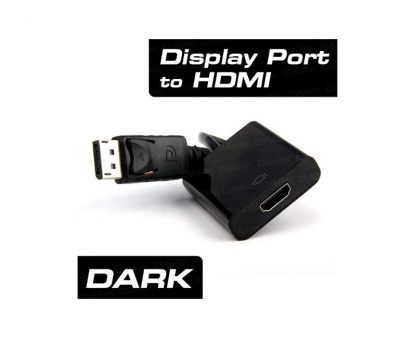 Dark DisplayPort to HDMI Dişi Çevirici