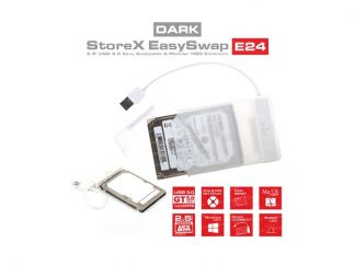 Dark DK-AC-DSE24U3 USB 3.0 2.5" Plastik Disk Kutus