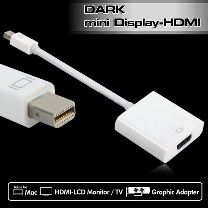Dark Mini DisplayPort to HDMI Dişi Çevirici