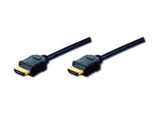 Digitus HDMI Kablo Altın Uçlu Siyah (2m) 4K
