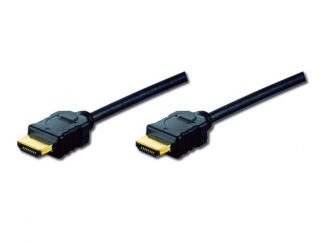 Digitus HDMI Kablo Altın Uçlu Siyah (5m) 4K