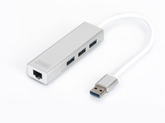 Digitus DA-70250-1 USB3.0 to 3x USB3.0 + RJ45