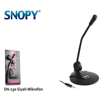 Snopy SN-130 Siyah Mikrofon