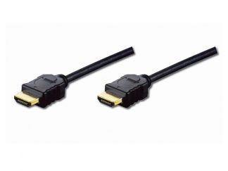 Digitus HDMI Kablo Altın Uçlu Siyah (2m) FHD