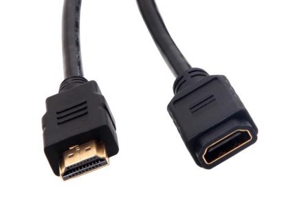 S-Link SL-HF10 HDMI M to HDMI F 1m 3D.3V Kablo