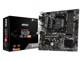 MSI B450M Pro-Vdh Max AM4 Ryzen DDR4 Vga Dvi Hdmi