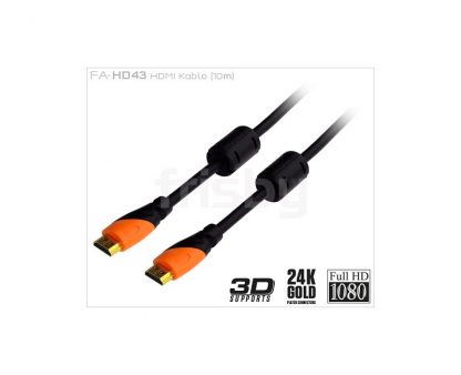 Frisby FA-HD43 10 Metre HDMI Kablo Altın Uçlu v1.4