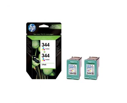 HP C9505E 2'li Paket Renkli Mürekkep Kartuş (344)
