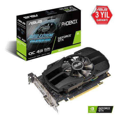 Asus GeForce GTX 1650 4GB Phoenix OC GDDR5 128Bit