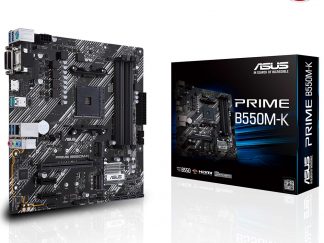 Asus Prime B550M-K AM4 Ryzen DDR4 Vga Dvi Hdmi