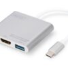 Digitus Type-C to USB3.0 + HDMI+ TypeC