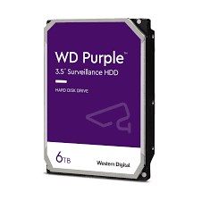 WD 6TB Purple 3.5" 128MB Sata 6Gb/s 7/24 WD62PURZ