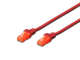 Digitus Patch Kablo Cat6 Kırmızı (0.25m)