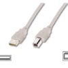 Digitus Yazıcı Kablosu Bej USB 2.0 (3m)