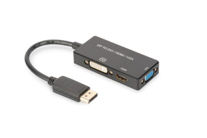 Digitus DisplayPort to VGA+ HDMI + DVI Çevirici