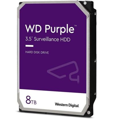 WD 8TB Purple 3.5’’ 256MB Sata 6Gb/s 7/24 WD81PURZ