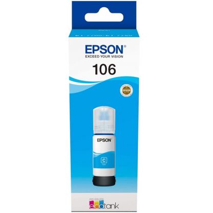 Epson 106 Mavi Mürekkep Kartuş (C13T00R240)