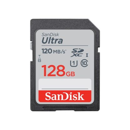 Карта памяти sdxc sandisk ultra 128 гб sdsdun4 128g gn6in