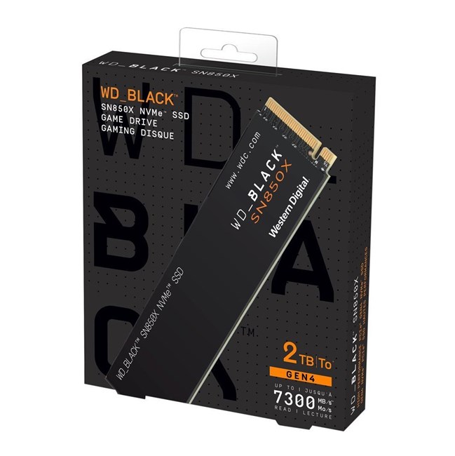 WD Black SN850X 2TB NVMe M.2 (7300/6600) - Msk Global