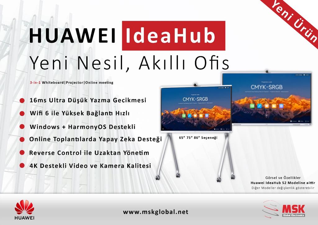 Huawei ideahub türkiye tek distribütörü